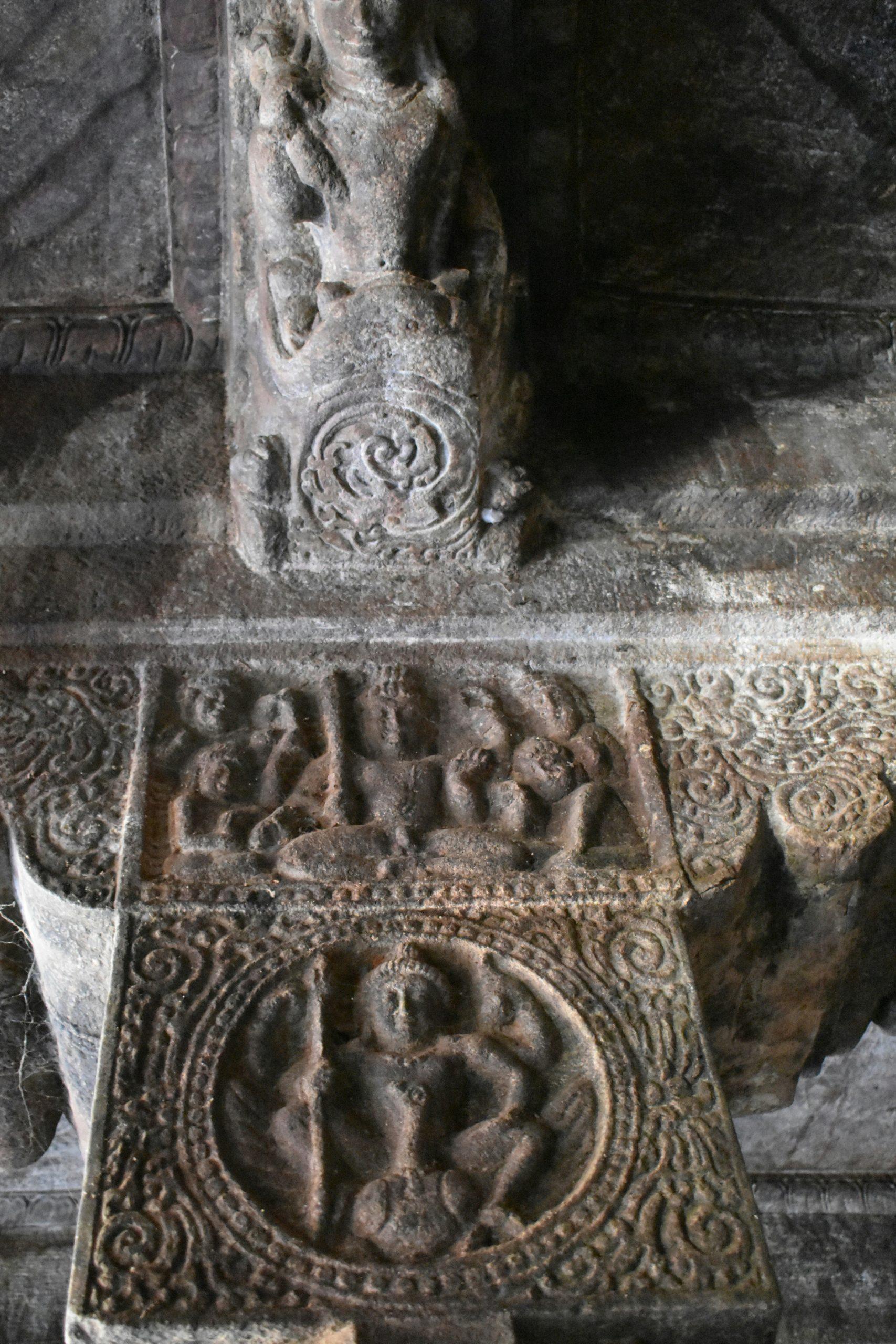 tombstone carvings